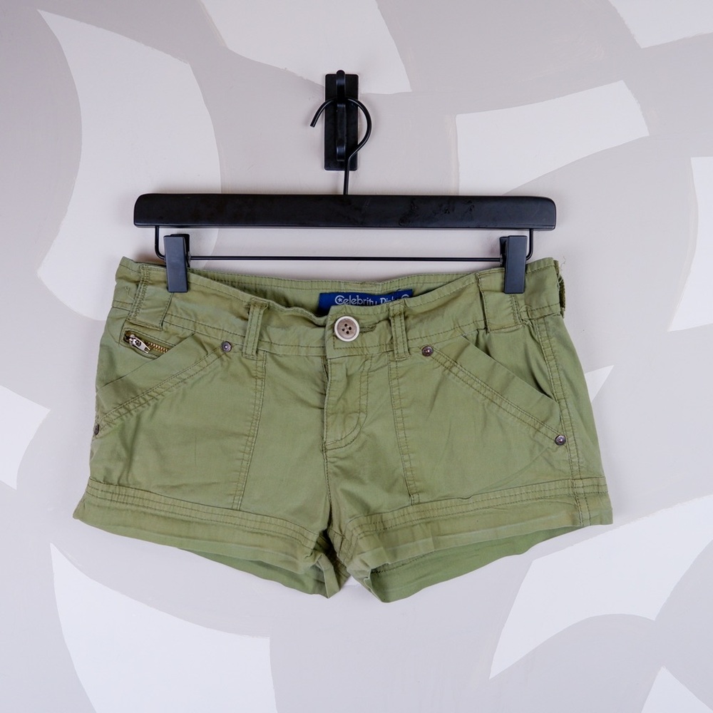 Celebrity Pink Gorpcore Hiking Cargo Short Shorts | 5